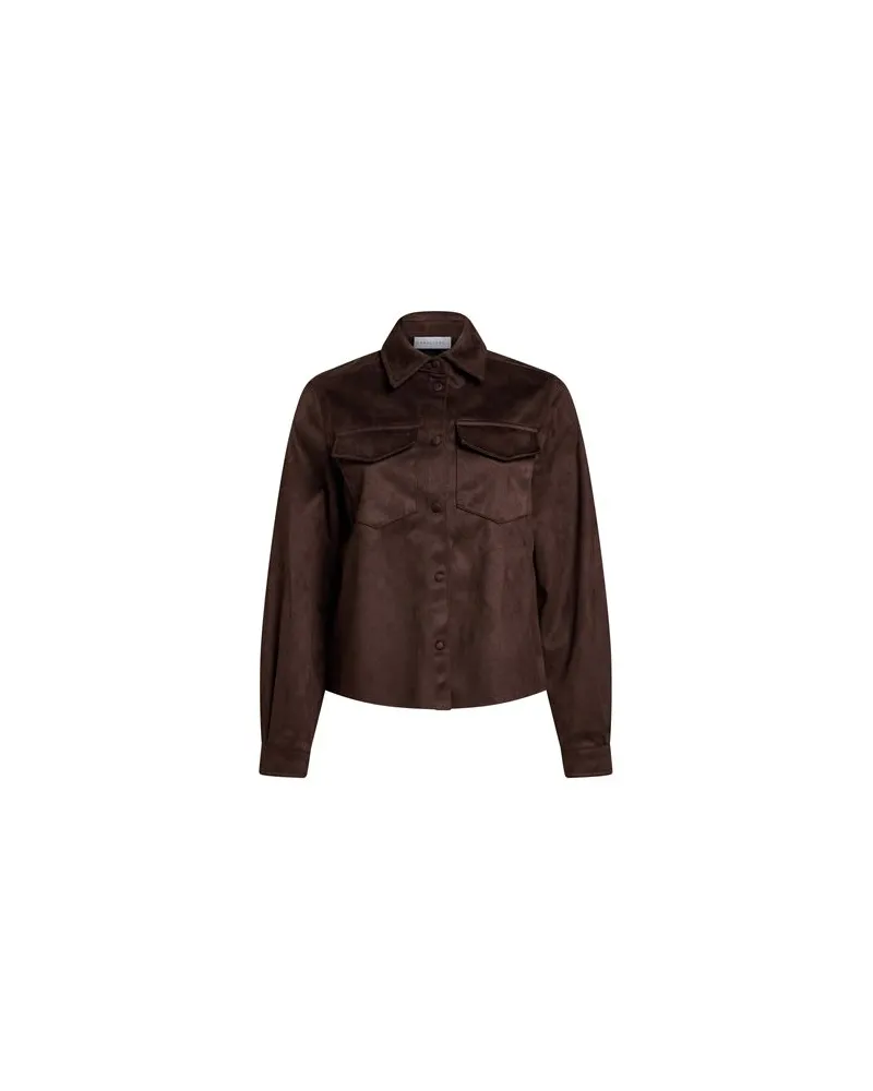 Caractère TOPS - Hemdenauf YOOX.COM Schokobraun