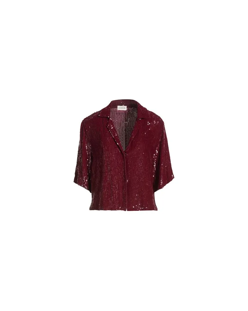 P.A.R.O.S.H. TOPS - Hemdenauf YOOX.COM Bordeaux