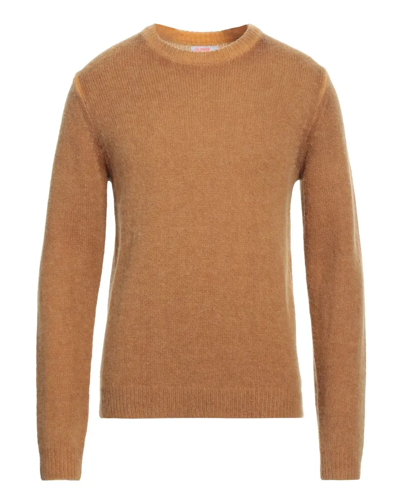 Sun68 Pullover Kamel