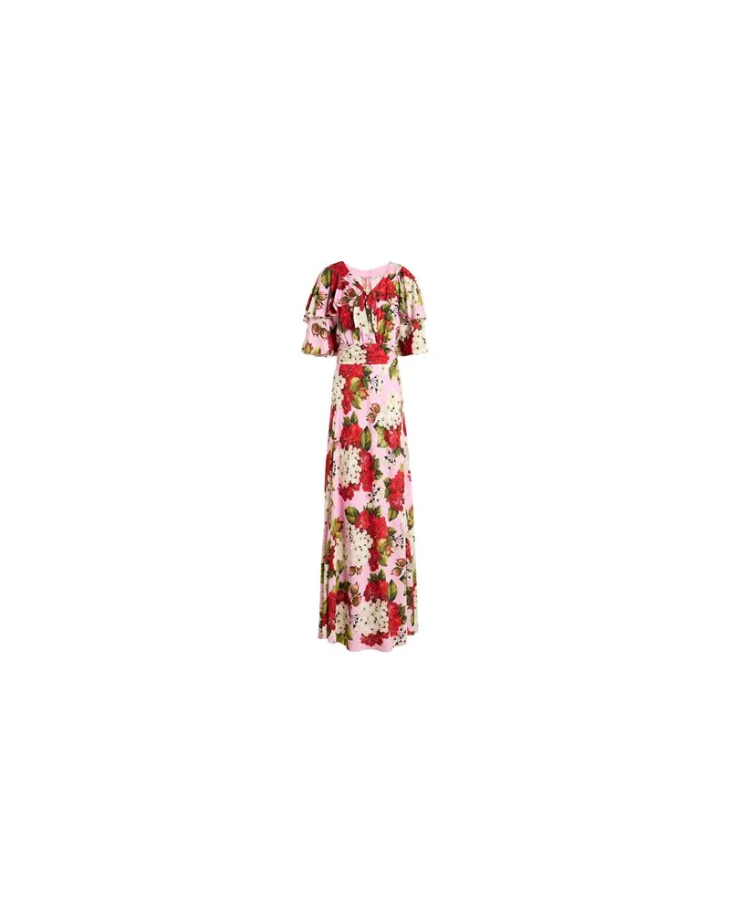 Dolce & Gabbana KLEIDER - Maxi-Kleiderauf YOOX.COM Rosa