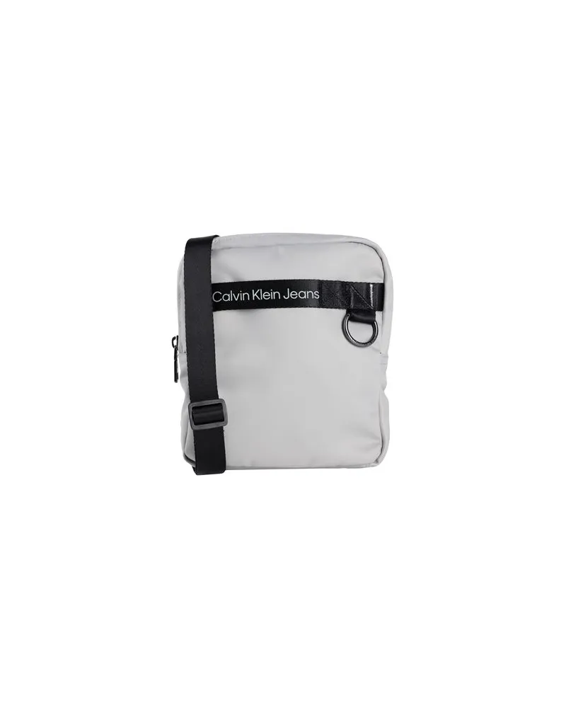 Calvin Klein TASCHEN - Umhängetascheauf YOOX.COM Hellgrau