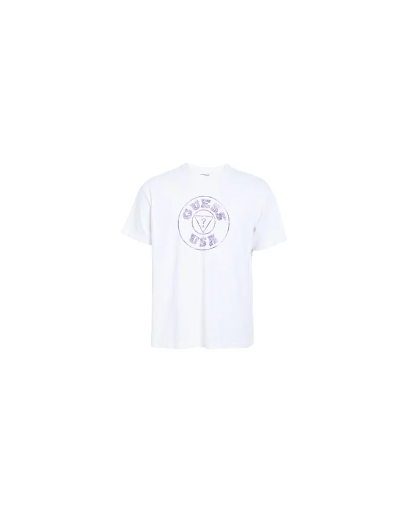 Guess TOPS - T-shirtsauf YOOX.COM Weiß