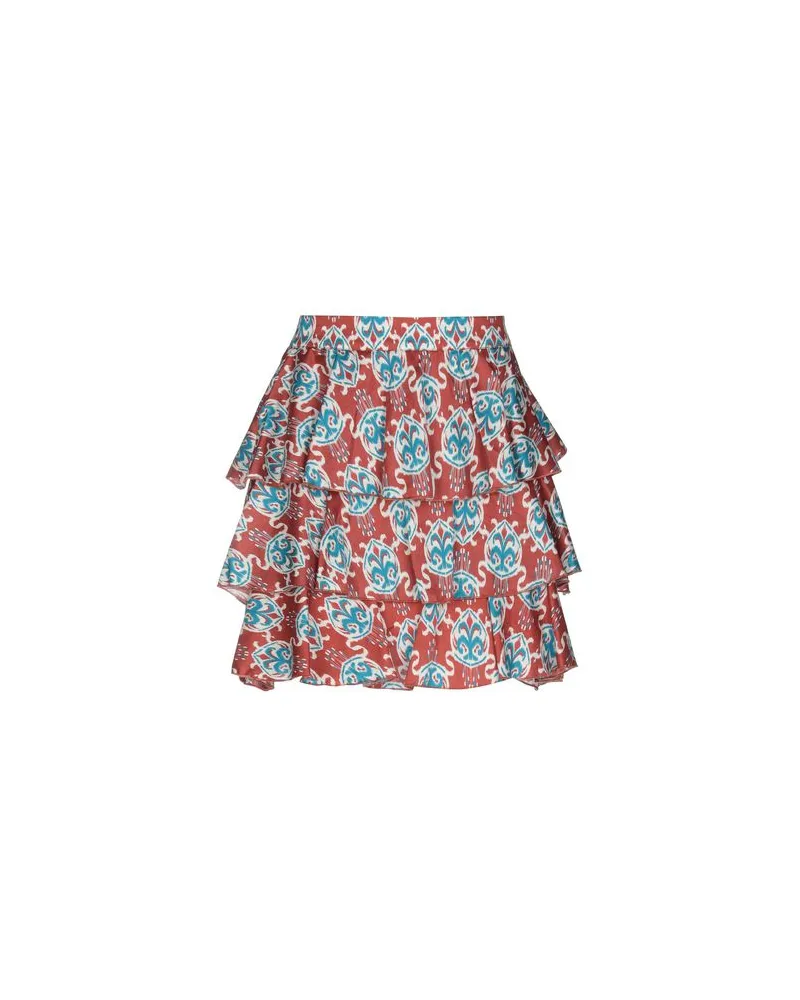 Jijil HOSEN & RÖCKE - Miniröckeauf YOOX.COM Ziegelrot