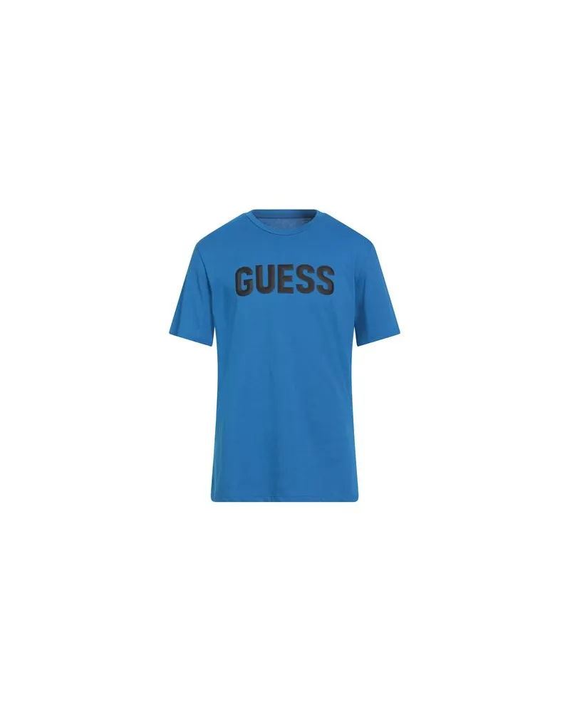 Guess TOPS - T-shirtsauf YOOX.COM Blau