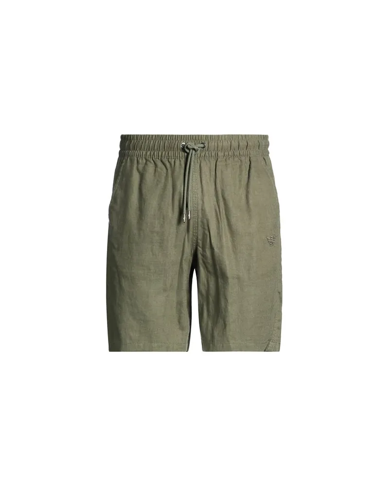Emporio Armani HOSEN & RÖCKE - Shorts & Bermudashortsauf YOOX.COM Militärgrün