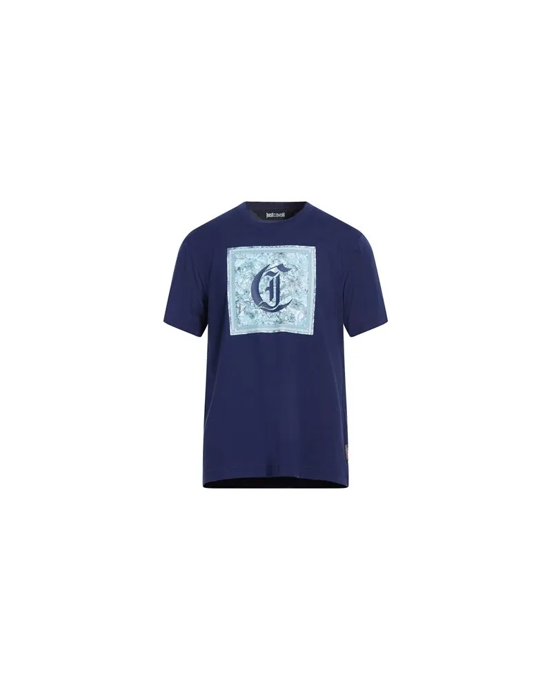 Just Cavalli TOPS - T-shirtsauf YOOX.COM Marineblau