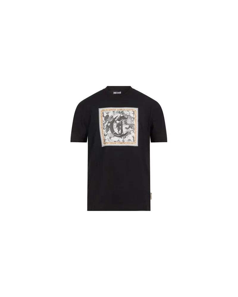 Just Cavalli TOPS - T-shirtsauf YOOX.COM Schwarz