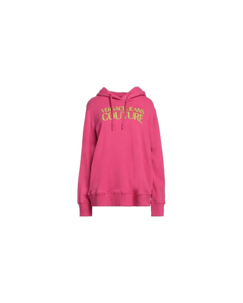 Versace Jeans TOPS - Sweatshirtsauf YOOX.COM Fuchsia