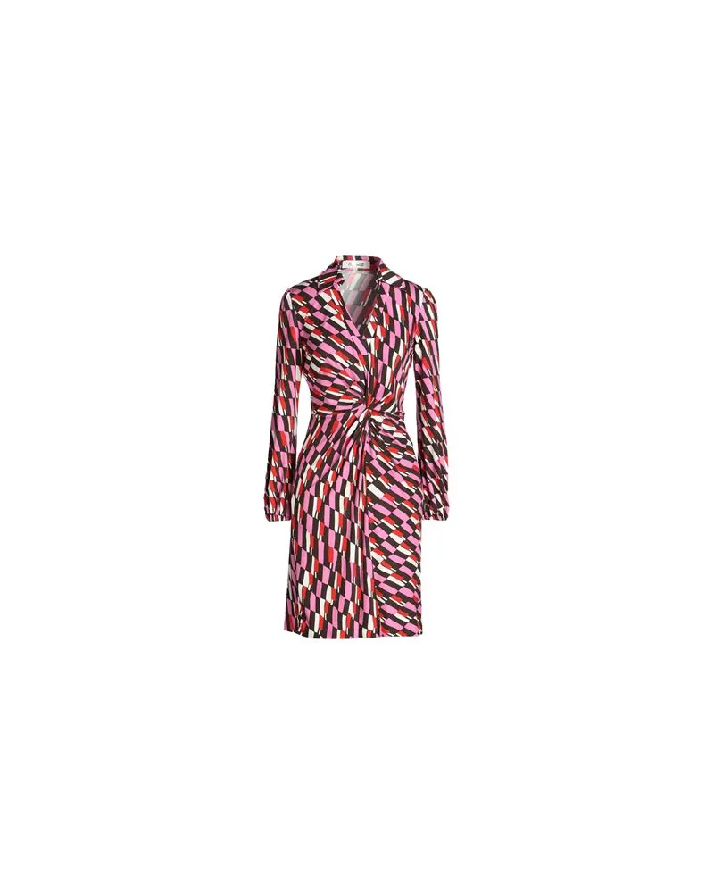 Diane von Furstenberg KLEIDER - Mini-Kleiderauf YOOX.COM Fuchsia