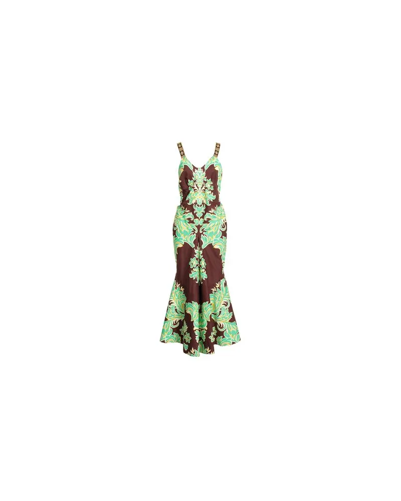 Etro KLEIDER - Maxi-Kleiderauf YOOX.COM Schokobraun