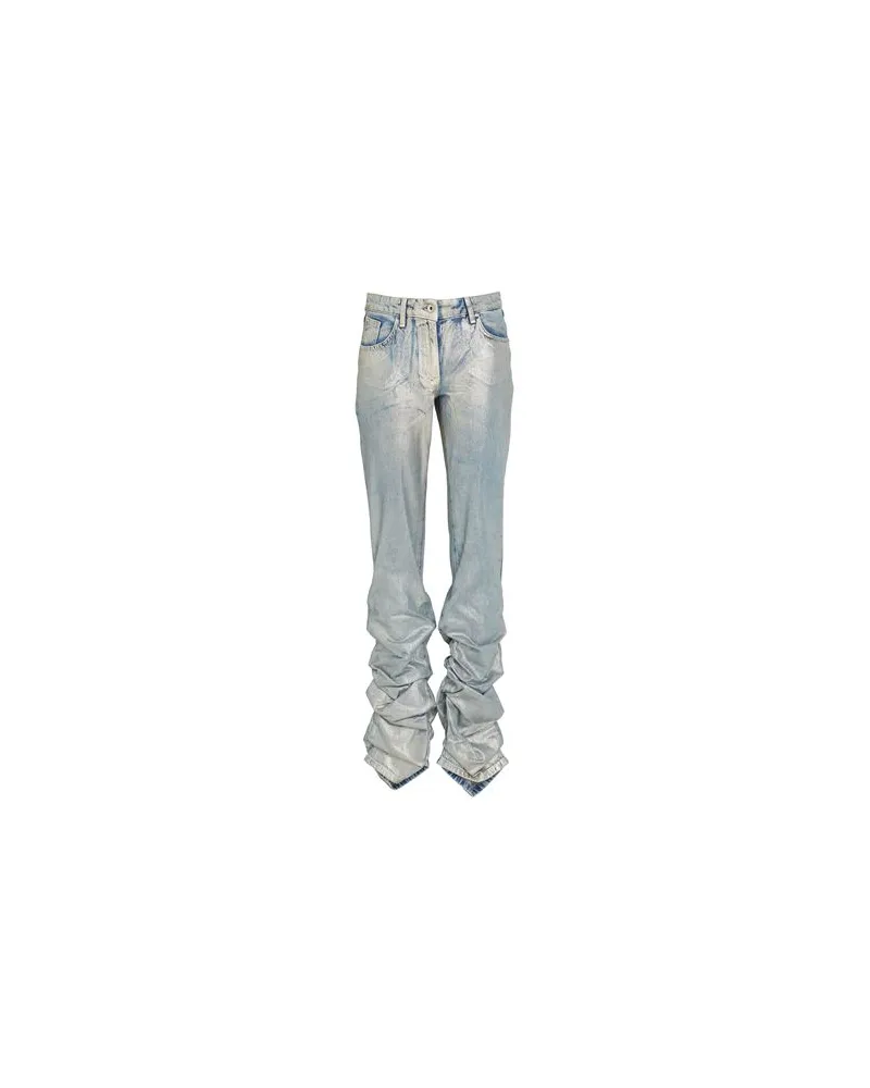 Patrizia Pepe HOSEN & RÖCKE - Jeanshosenauf YOOX.COM Blau