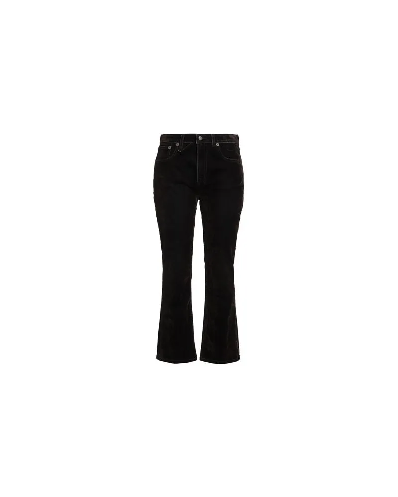 R13 HOSEN & RÖCKE - Jeanshosenauf YOOX.COM Dunkelbraun