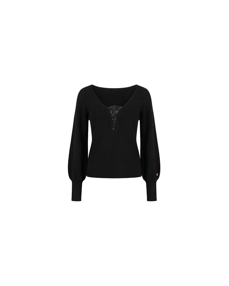 Twin-Set STRICKWAREN - Pulloverauf YOOX.COM Schwarz
