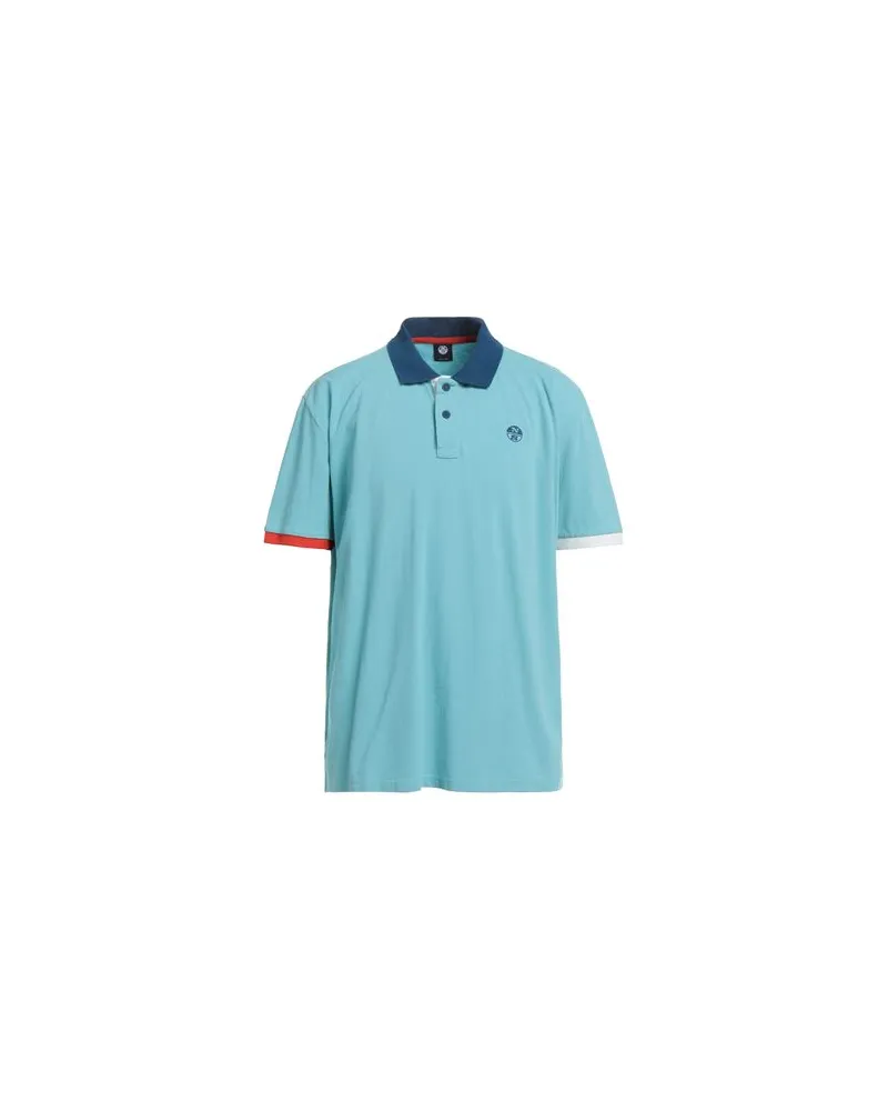 North Sails TOPS - Poloshirtsauf YOOX.COM Himmelblau