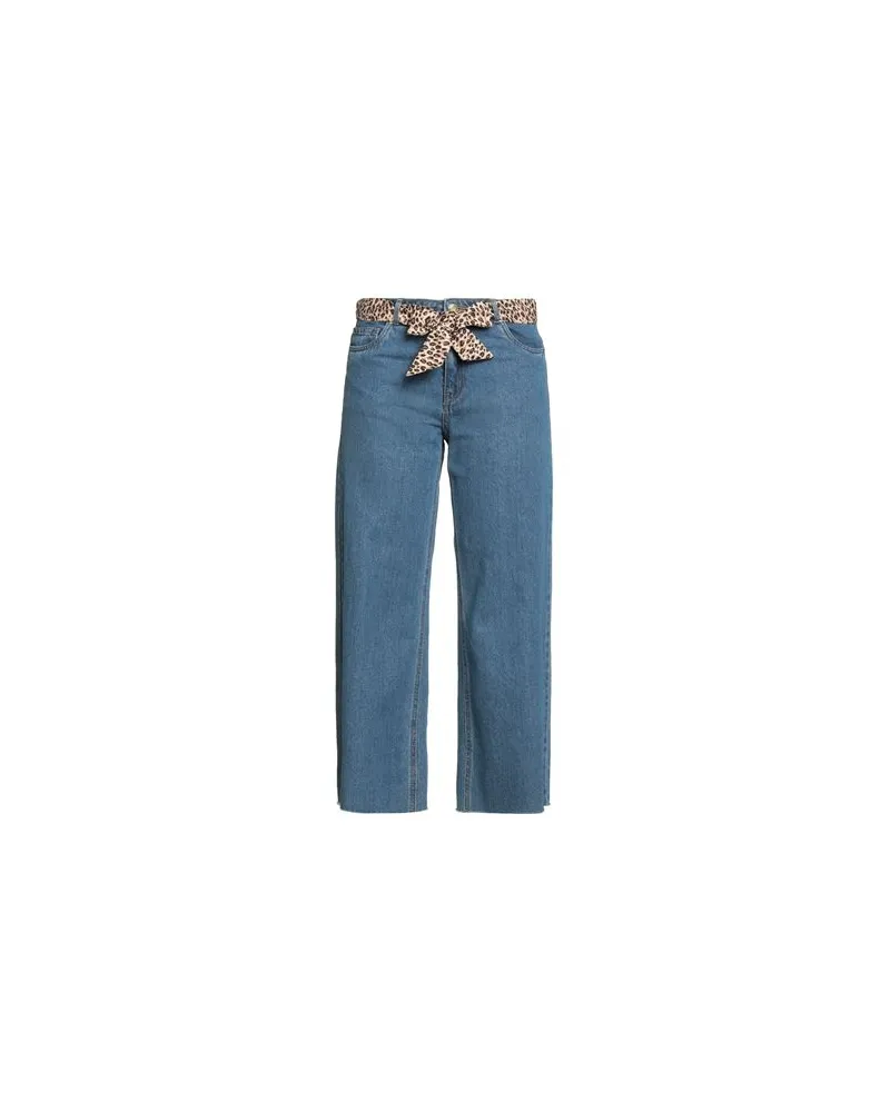 only HOSEN & RÖCKE - Jeanshosenauf YOOX.COM Blau