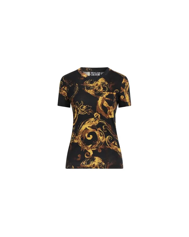 Versace Jeans TOPS - T-shirtsauf YOOX.COM Schwarz