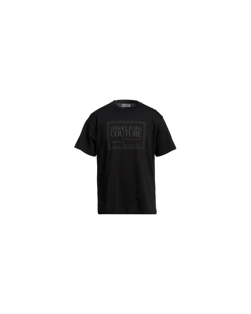 Versace Jeans TOPS - T-shirtsauf YOOX.COM Schwarz