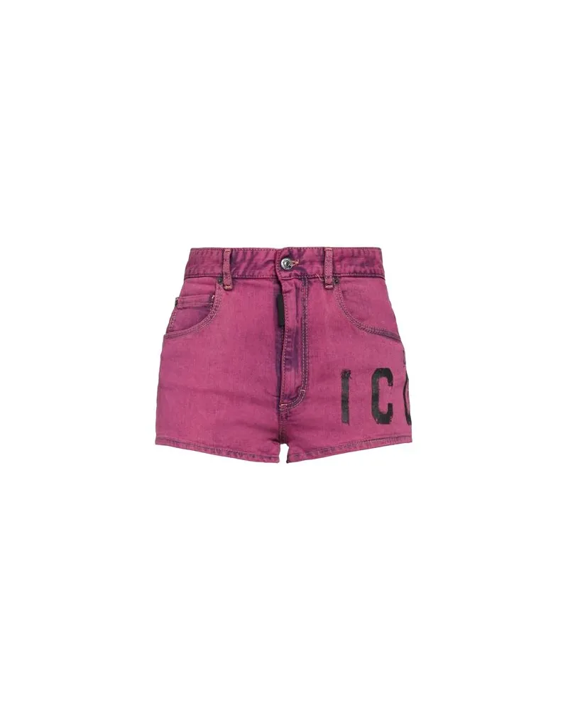 Dsquared2 HOSEN & RÖCKE - Jeansshortsauf YOOX.COM Fuchsia