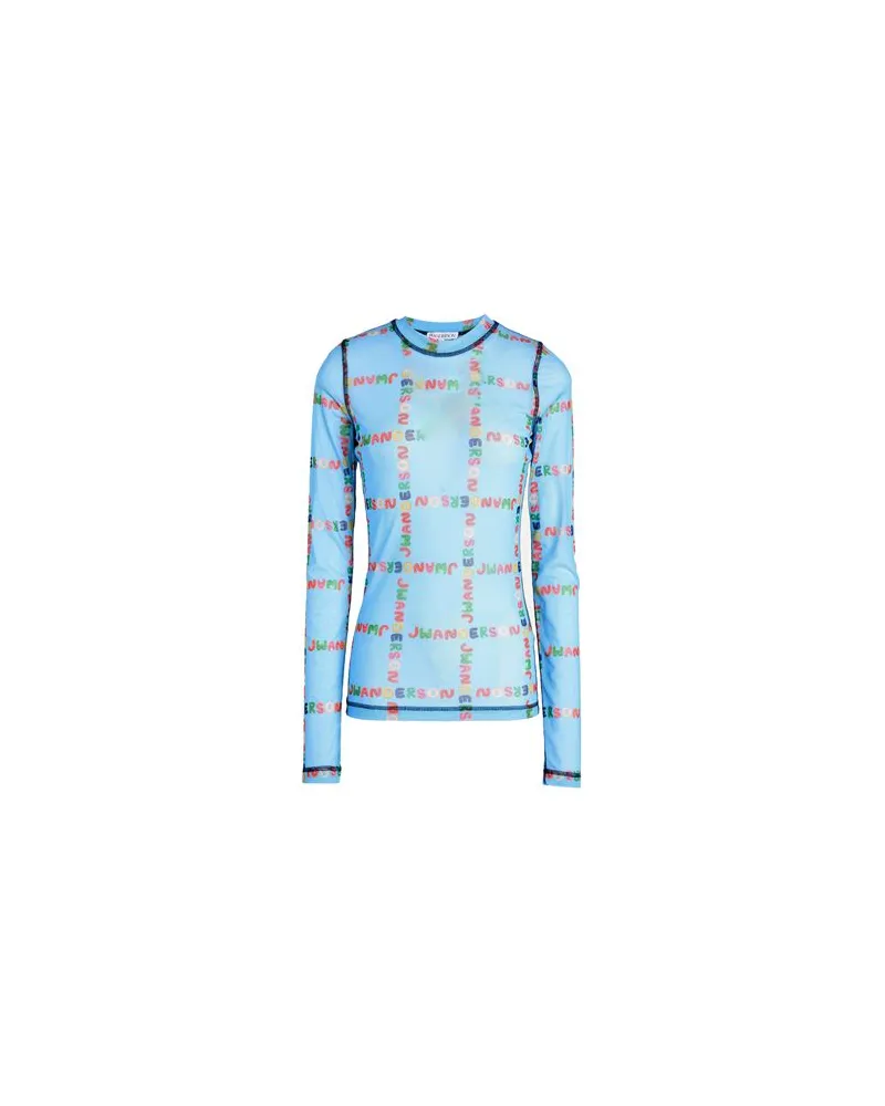 J.W.Anderson TOPS - T-shirtsauf YOOX.COM Azurblau