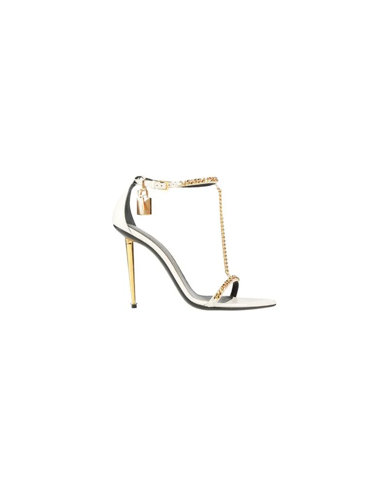 Tom Ford SCHUHE - Sandalenauf YOOX.COM Weiß
