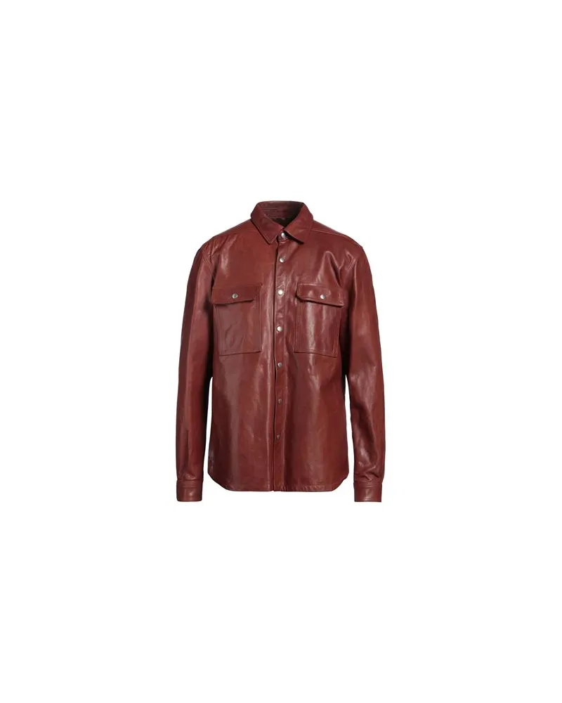 Rick Owens TOPS - Hemdenauf YOOX.COM Lederfarben