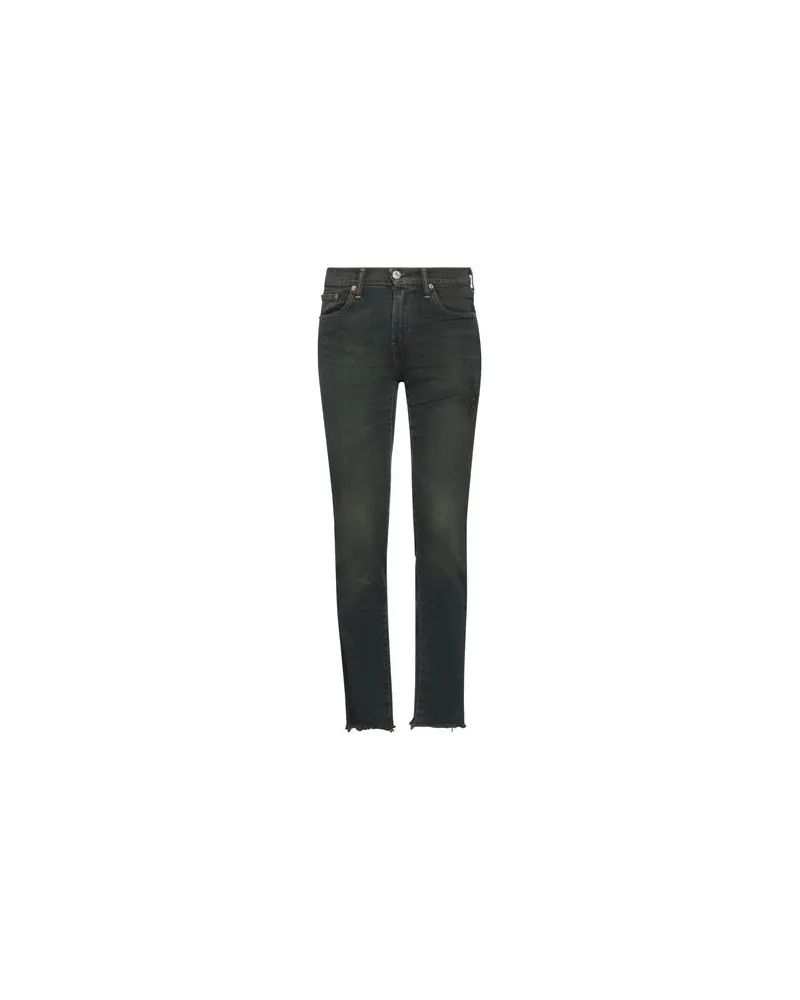 Levi's HOSEN & RÖCKE - Jeanshosenauf YOOX.COM Dunkelgrün