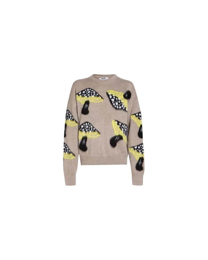 MSGM STRICKWAREN - Pulloverauf YOOX.COM Sand
