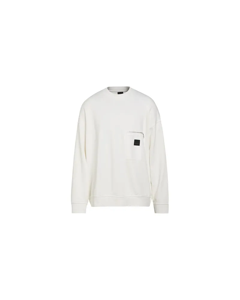 Armani Exchange TOPS - Sweatshirtsauf YOOX.COM Weiß