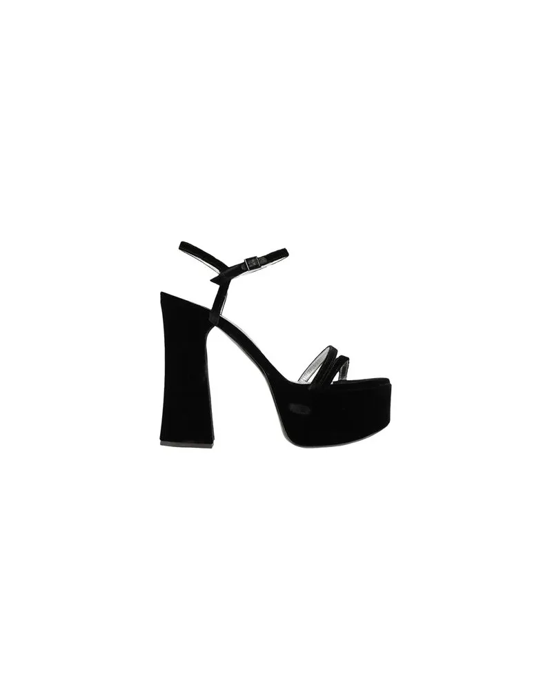 Philosophy Di Lorenzo Serafini SCHUHE - Sandalenauf YOOX.COM Schwarz