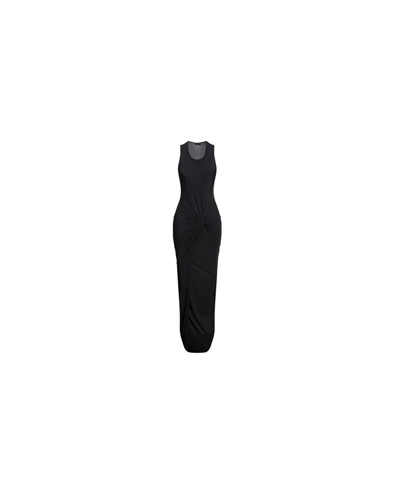 ATLEIN KLEIDER - Maxi-Kleiderauf YOOX.COM Schwarz