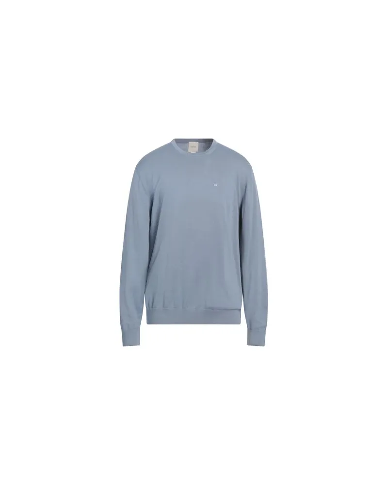 Calvin Klein STRICKWAREN - Pulloverauf YOOX.COM Hellblau