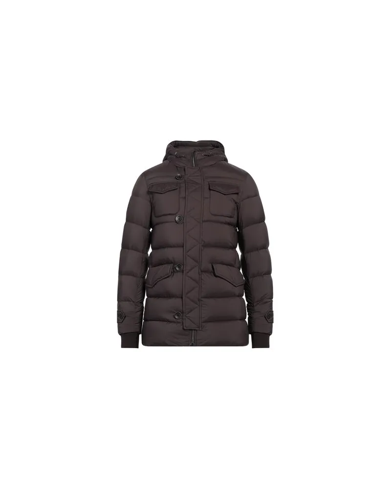 Herno LEGEND - JACKEN & MÄNTEL - Pufferjacken & Daunenjackenauf YOOX.COM Dunkelbraun