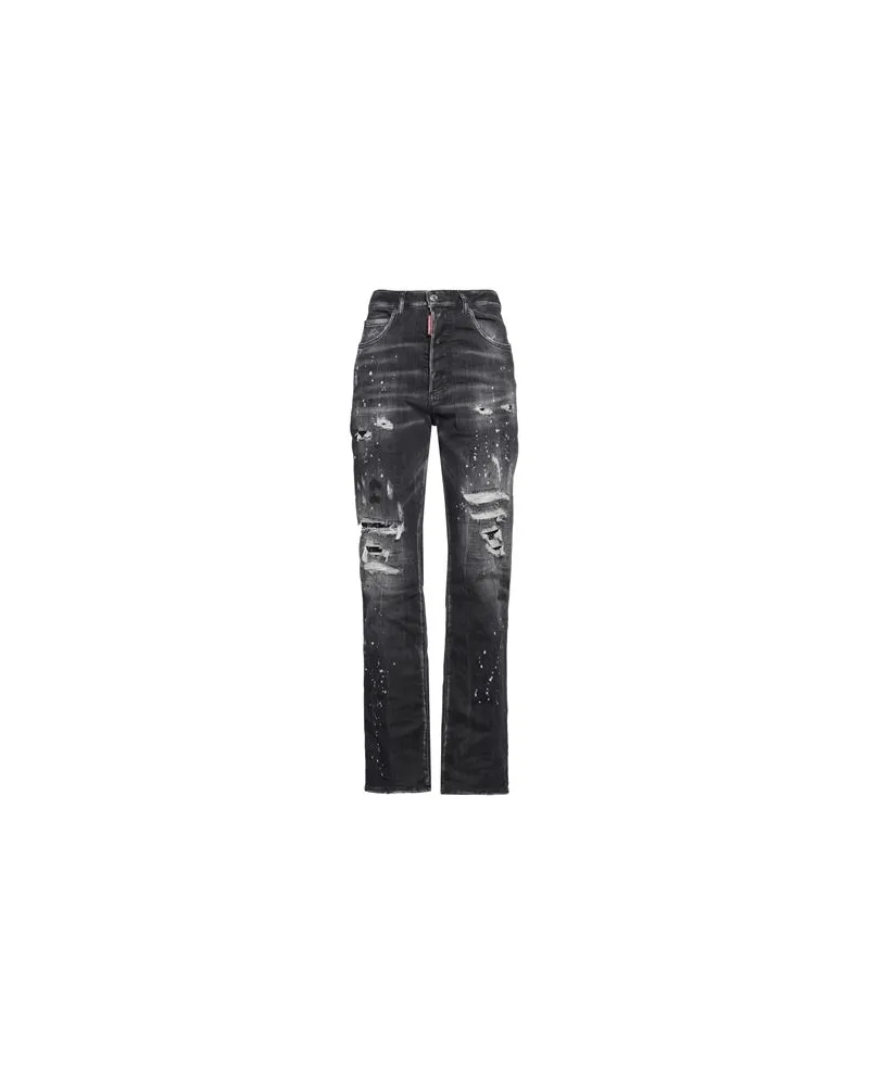 Dsquared2 HOSEN & RÖCKE - Jeanshosenauf YOOX.COM Schwarz