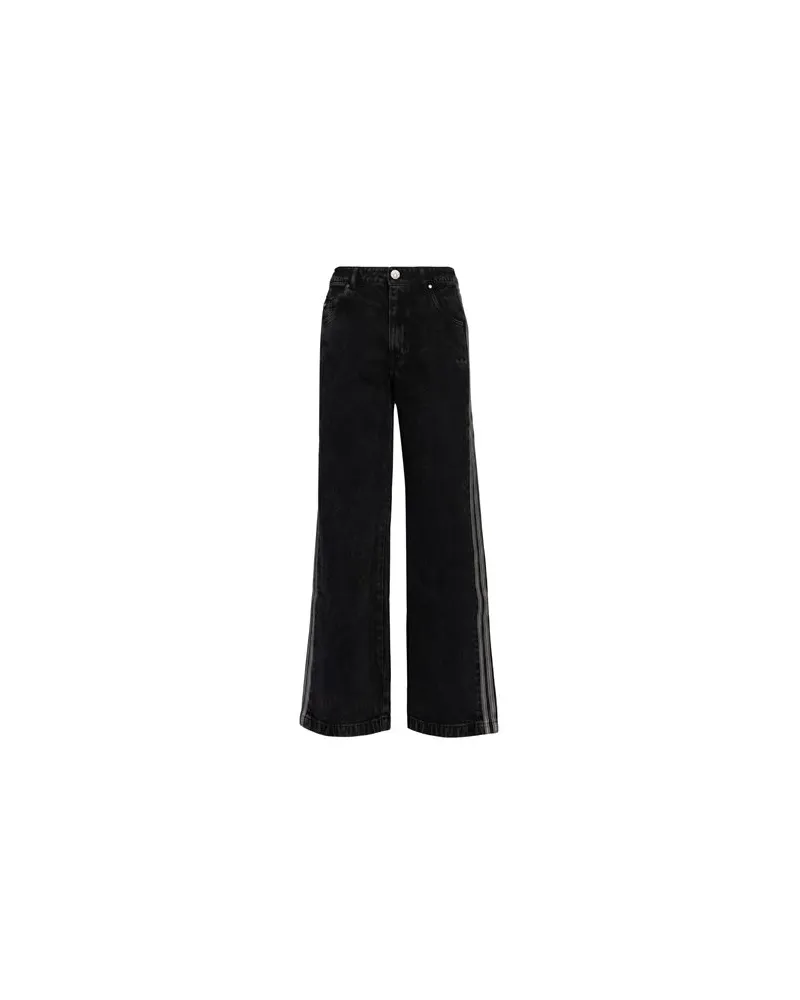 adidas HOSEN & RÖCKE - Jeanshosenauf YOOX.COM Schwarz