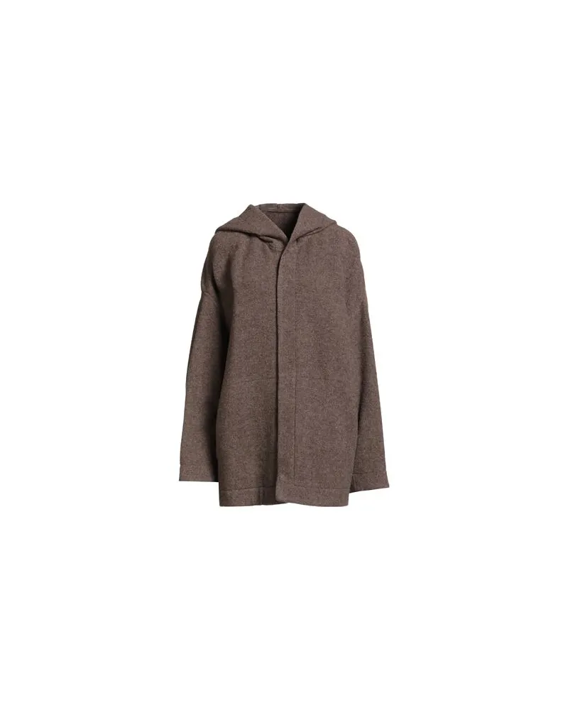 Rick Owens JACKEN & MÄNTEL - Mäntelauf YOOX.COM Braun