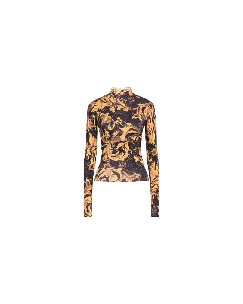 Versace Jeans STRICKWAREN - Rollkragenpulloverauf YOOX.COM Schwarz