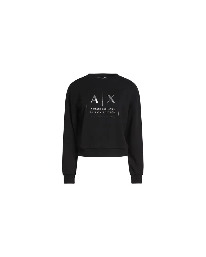 Armani Exchange BLACK EDITION - TOPS - Sweatshirtsauf YOOX.COM Schwarz