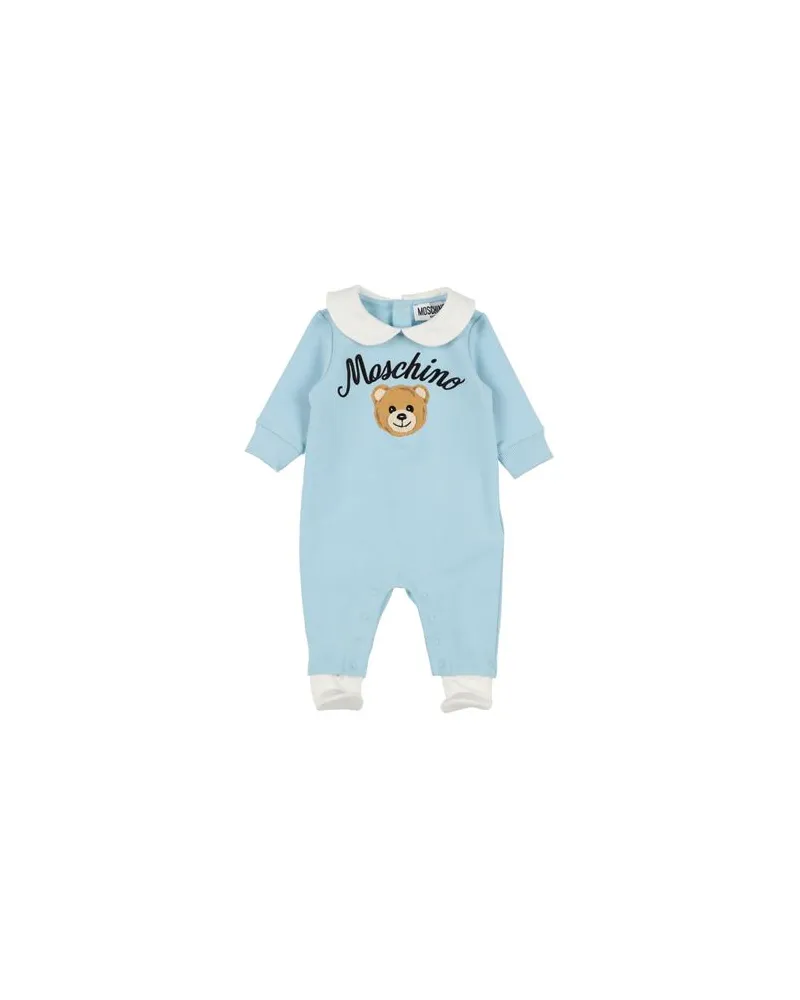 Moschino NEUGEBORENE - Babystrampler & -Latzhoseauf YOOX.COM Himmelblau