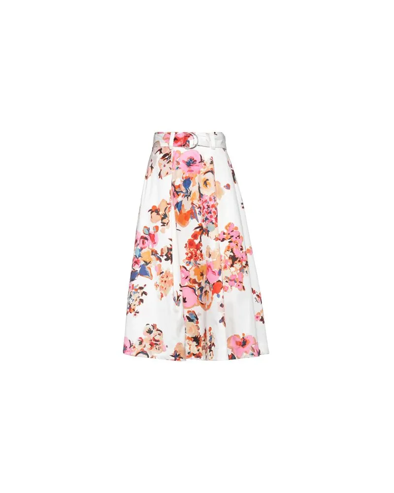 MSGM HOSEN & RÖCKE - Midi-Röckeauf YOOX.COM Weiß