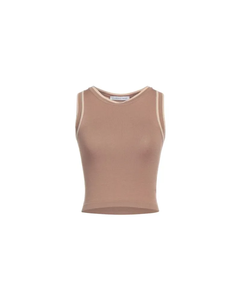 Caractère STRICKWAREN - Pulloverauf YOOX.COM Kamel