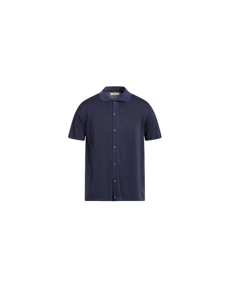 CROSSLEY STRICKWAREN - Strickjackenauf YOOX.COM Marineblau