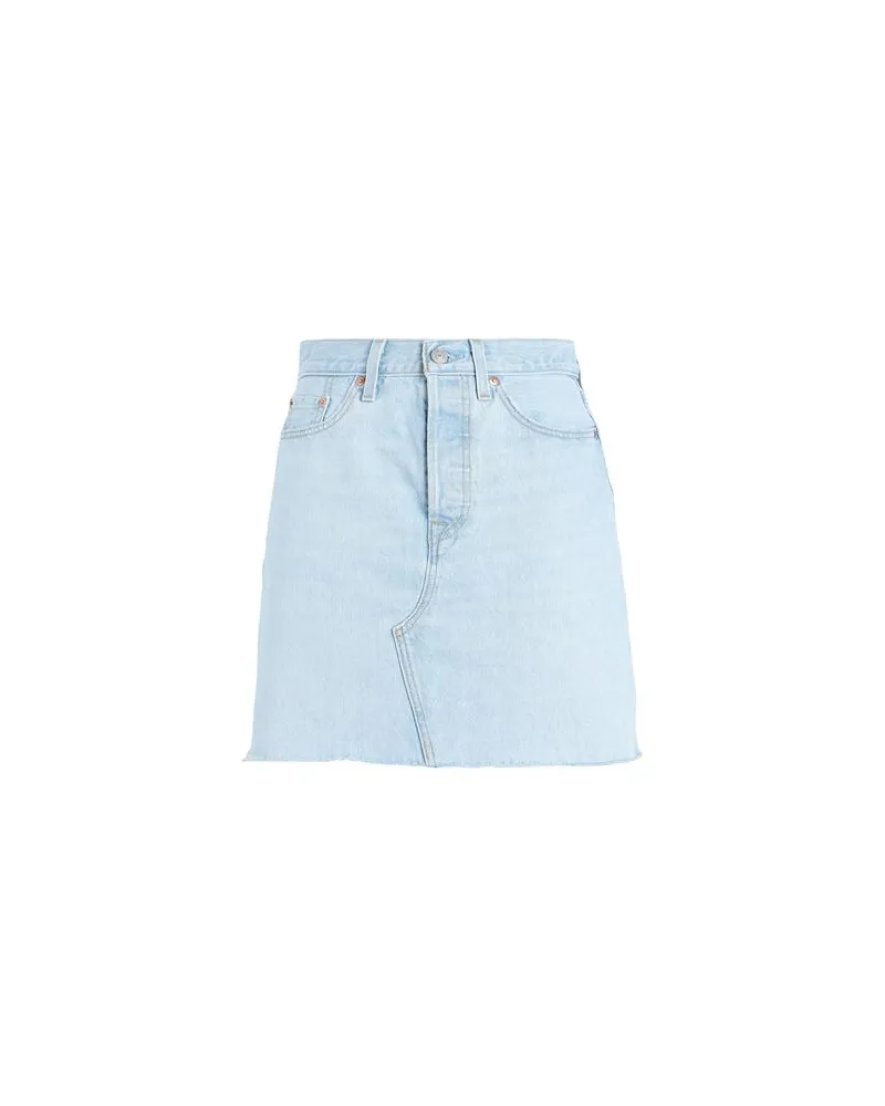 Levi's HR DECON ICNIC BFLY SKRT  - HOSEN & RÖCKE - Jeansröckeauf YOOX.COM Blau