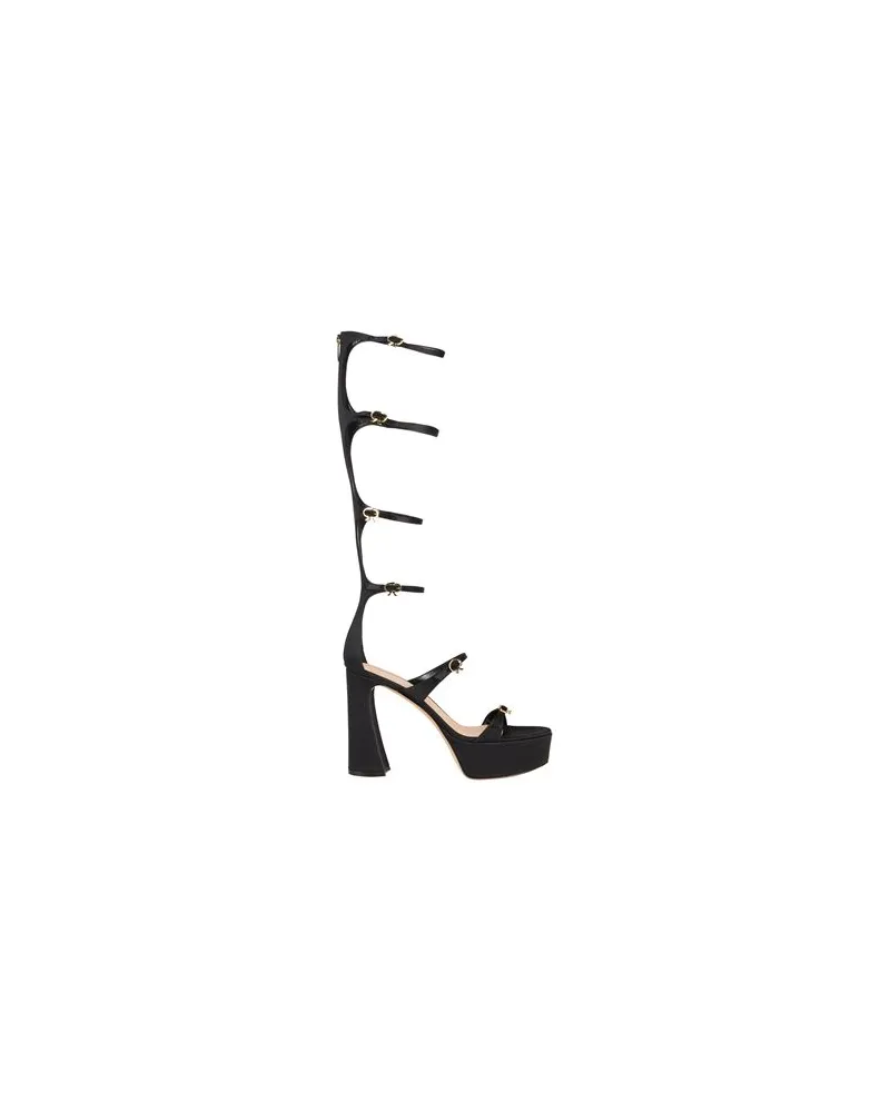 Gianvito Rossi SCHUHE - Sandalenauf YOOX.COM Schwarz