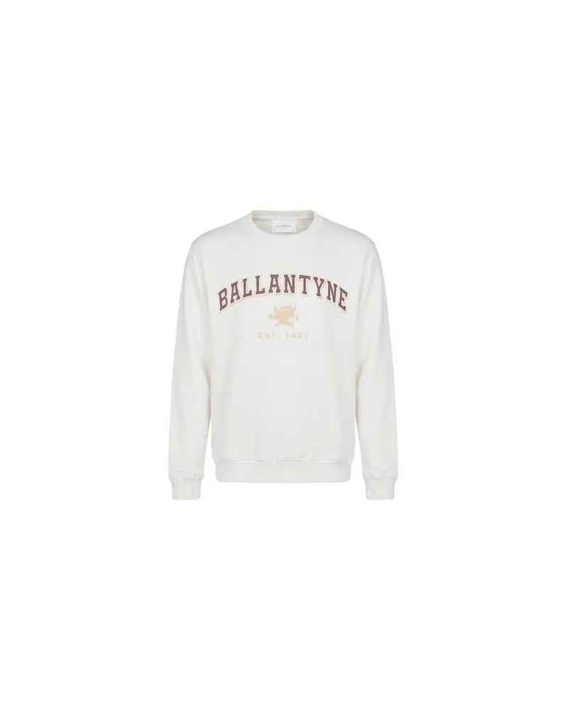 Ballantyne TOPS - Sweatshirtsauf YOOX.COM Cremeweiß