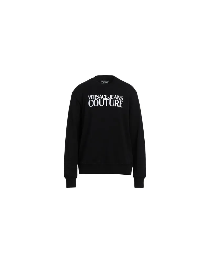 Versace Jeans TOPS - Sweatshirtsauf YOOX.COM Schwarz