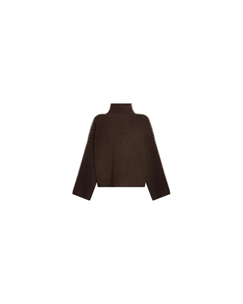 Rag & Bone STRICKWAREN - Rollkragenpulloverauf YOOX.COM Braun