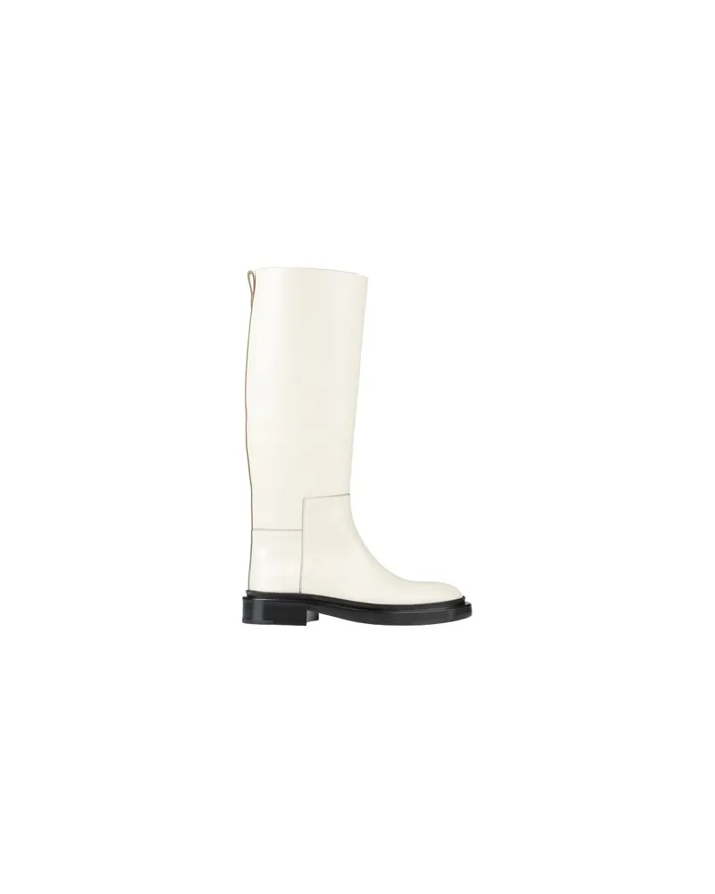 Jil Sander SCHUHE - Stiefelauf YOOX.COM Elfenbein