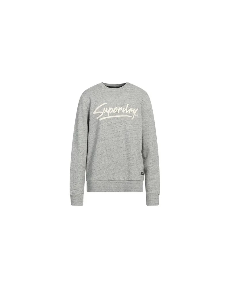 Superdry. TOPS - Sweatshirtsauf YOOX.COM Grau