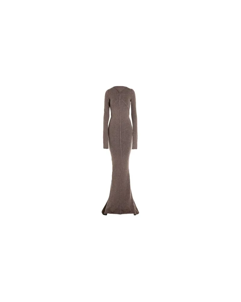 Rick Owens KLEIDER - Maxi-Kleiderauf YOOX.COM Maulwurfsgrau
