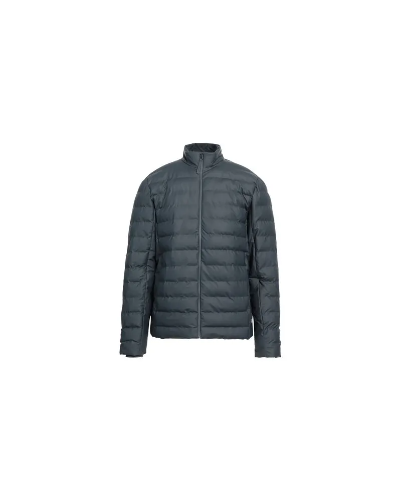 RAINS JACKEN & MÄNTEL - Pufferjacken & Daunenjackenauf YOOX.COM Marineblau